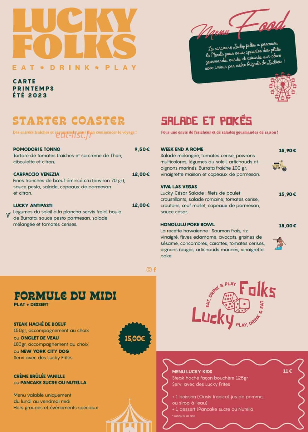 Lucky Folks — carte page 3