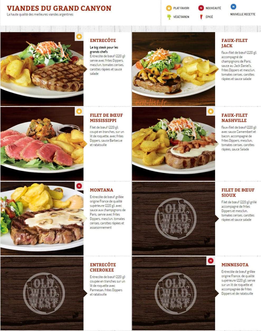 Old Wild West — carte page 6