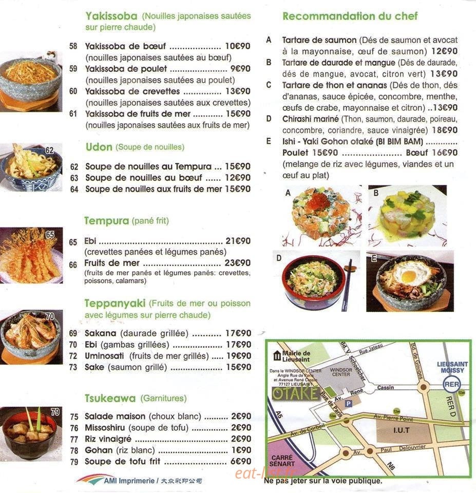 Otaké — carte page 8