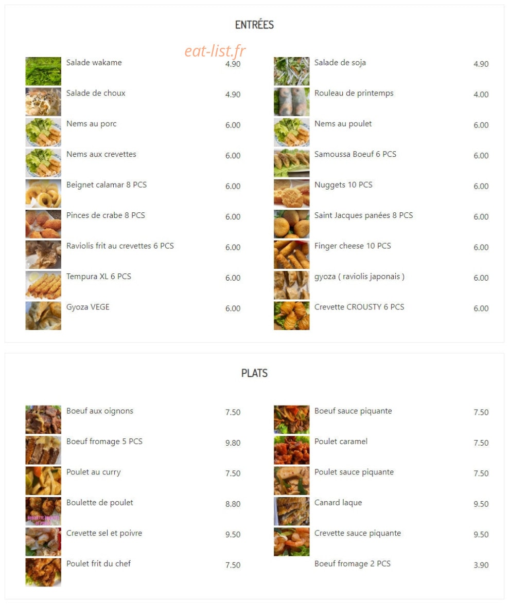 Paradis Soleil Levant — carte page 3