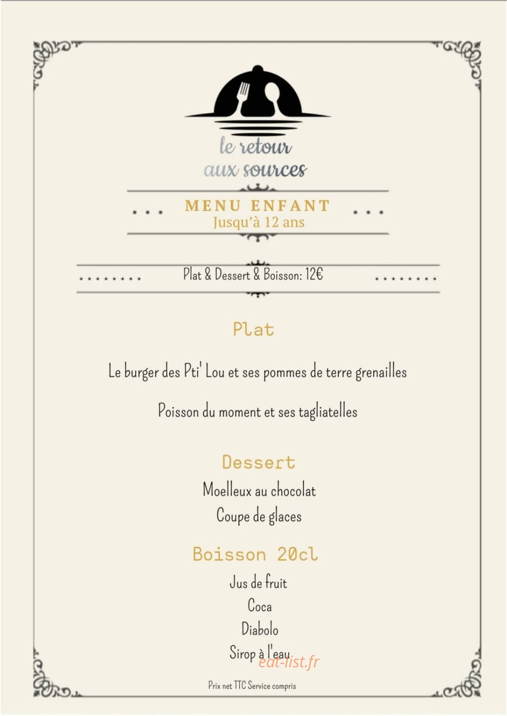 Le retour aux Sources — carte page 4
