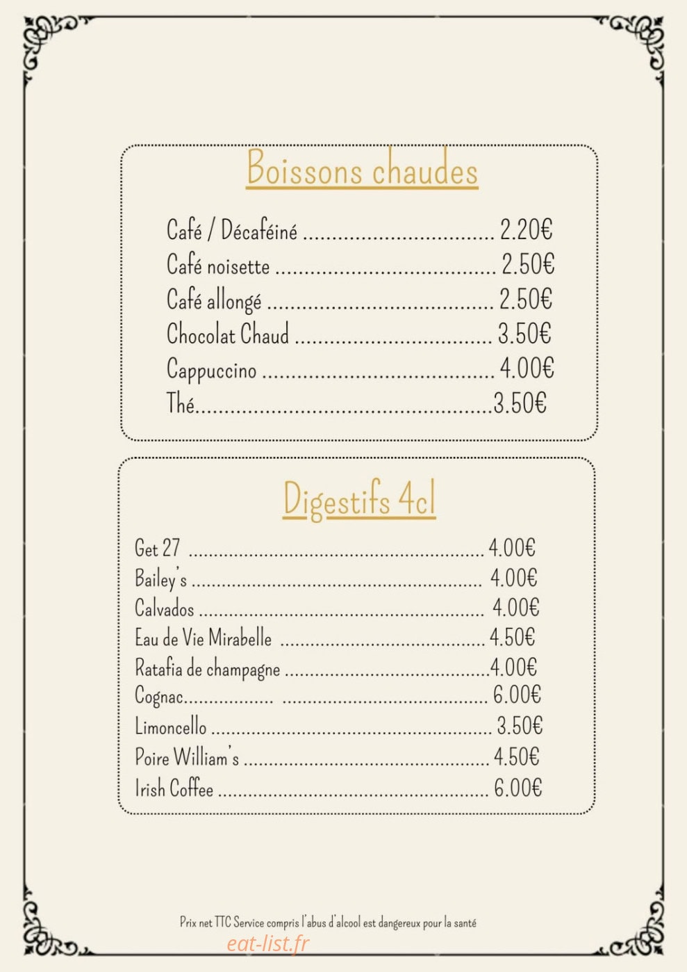 Le retour aux Sources — carte page 7