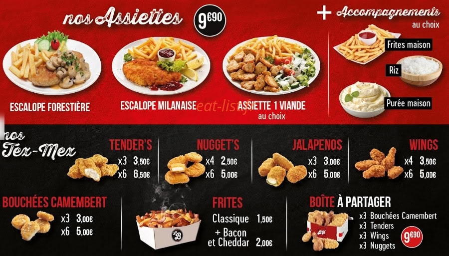 Le Bun's — carte page 4