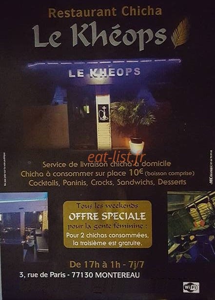 Le khéops — carte page 1