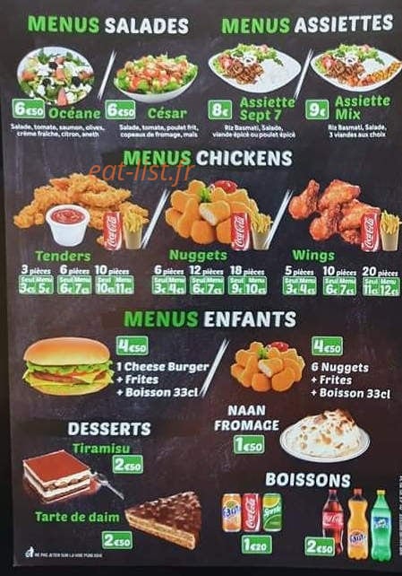 Le Sept 7 — carte page 6