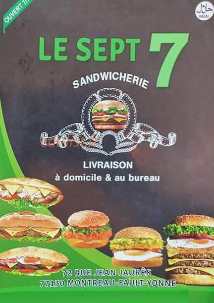Le Sept 7 — carte page 1