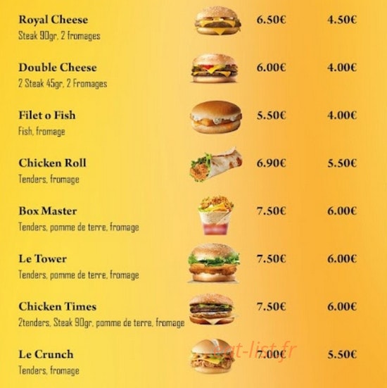 La pizza77 — carte page 9