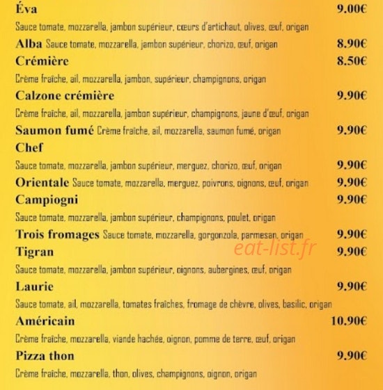 La pizza77 — carte page 5