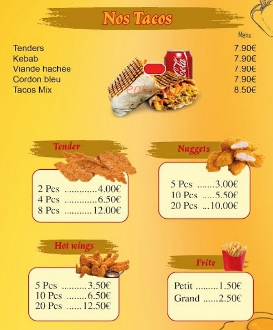 La pizza77 — carte page 3
