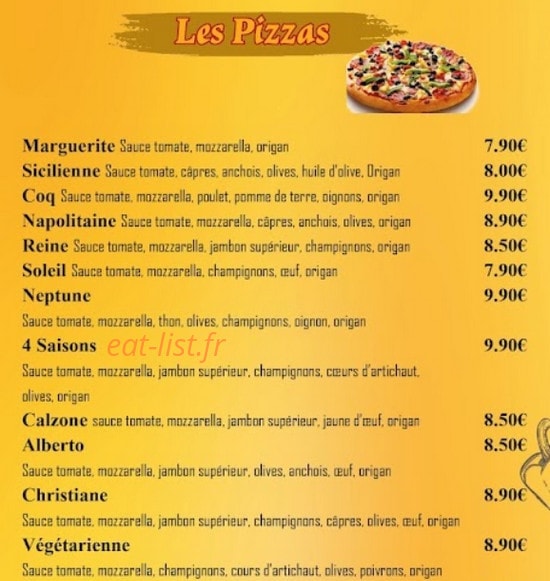 La pizza77 — carte page 4