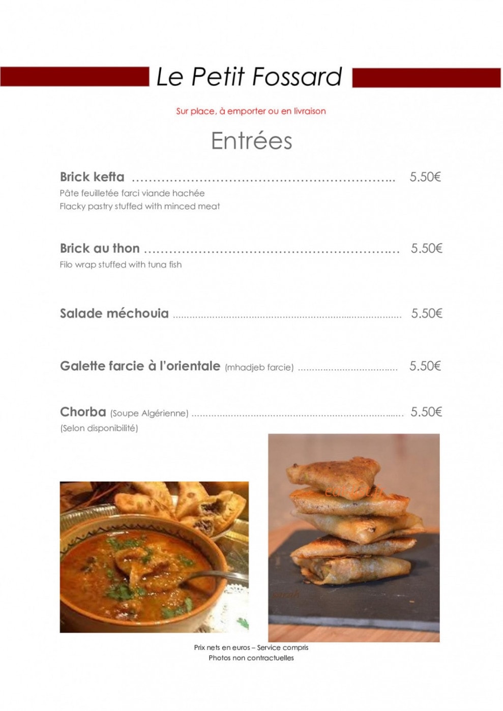 Le Petit Fossard — carte page 1