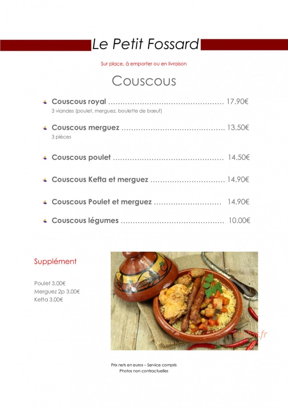 Le Petit Fossard — carte page 3