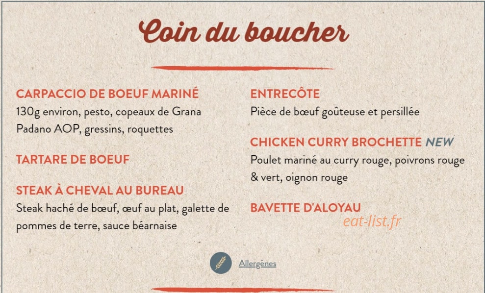 Au Bureau — carte page 3