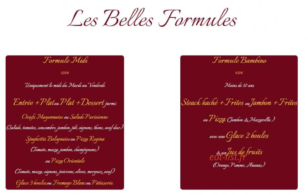 Bella Casa — carte page 8