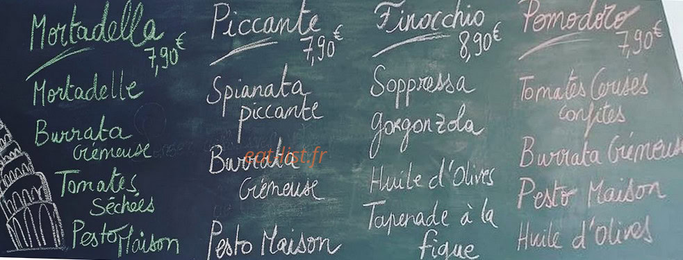 Il Piatto — carte page 1