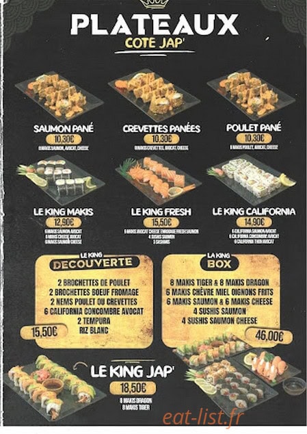 King Of Thai — carte page 4
