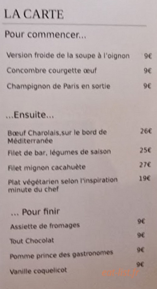 L'Entre Deux — carte page 2
