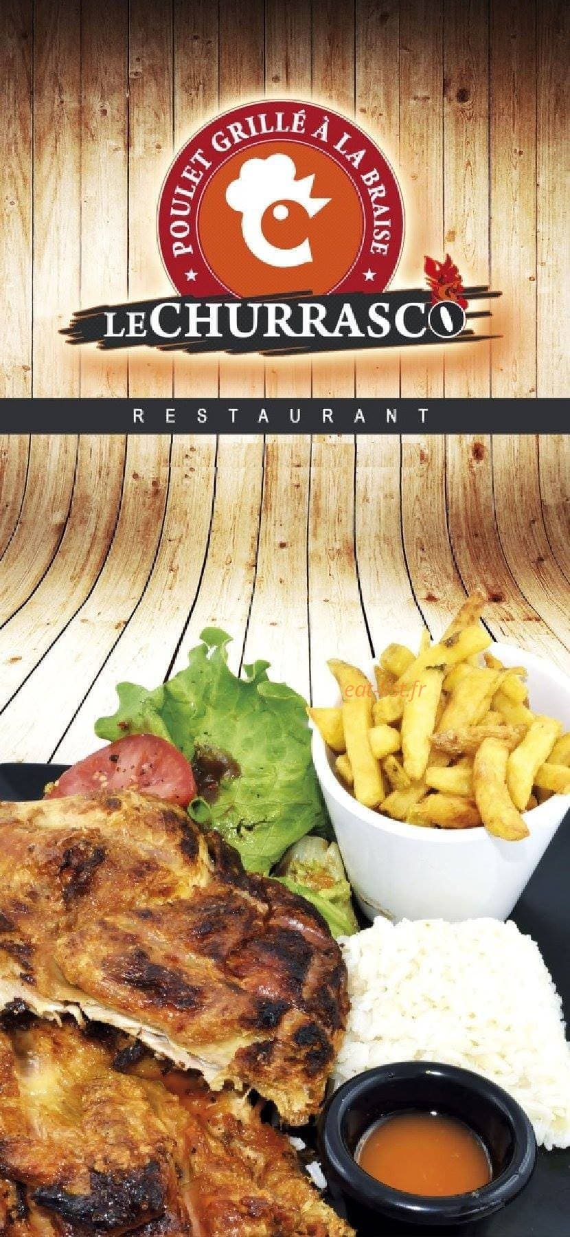 Le Churrasco — carte page 1