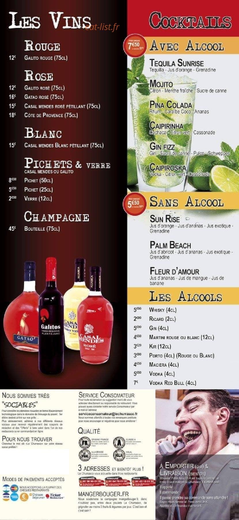 Le Churrasco — carte page 6