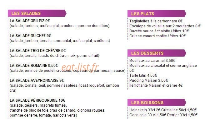 Le grilpiz — carte page 4
