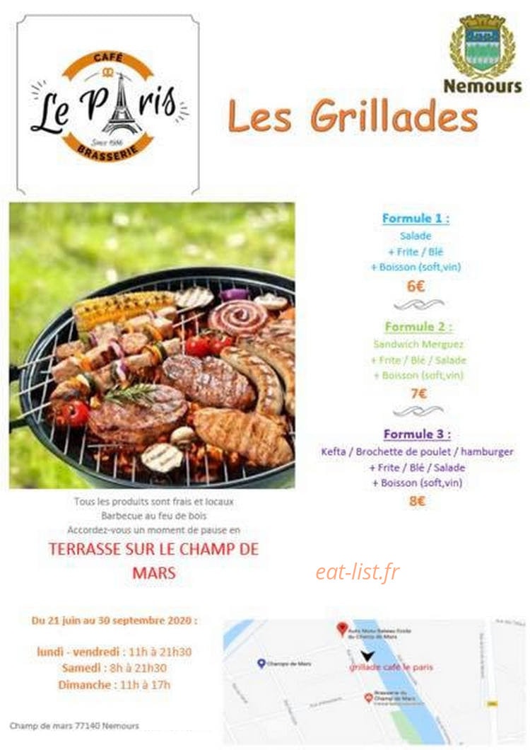 Le Paris — carte page 1