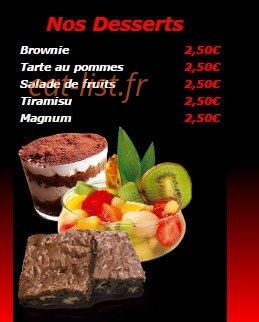 Pizza Pronto — carte page 11