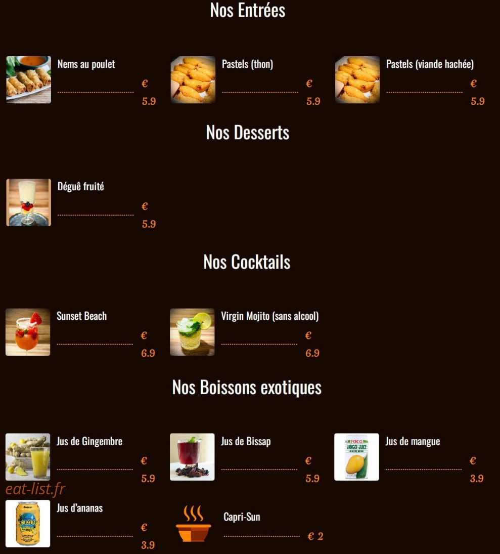 Ck-eat — carte page 3