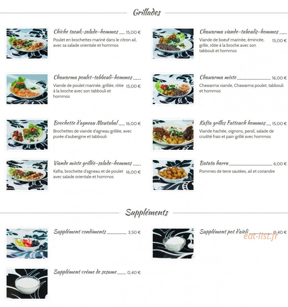 Etoile du liban — carte page 3