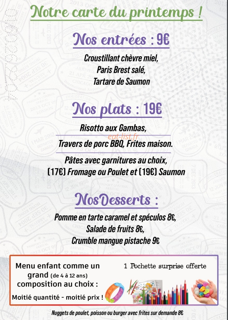 Kitchen Kulture — carte page 3