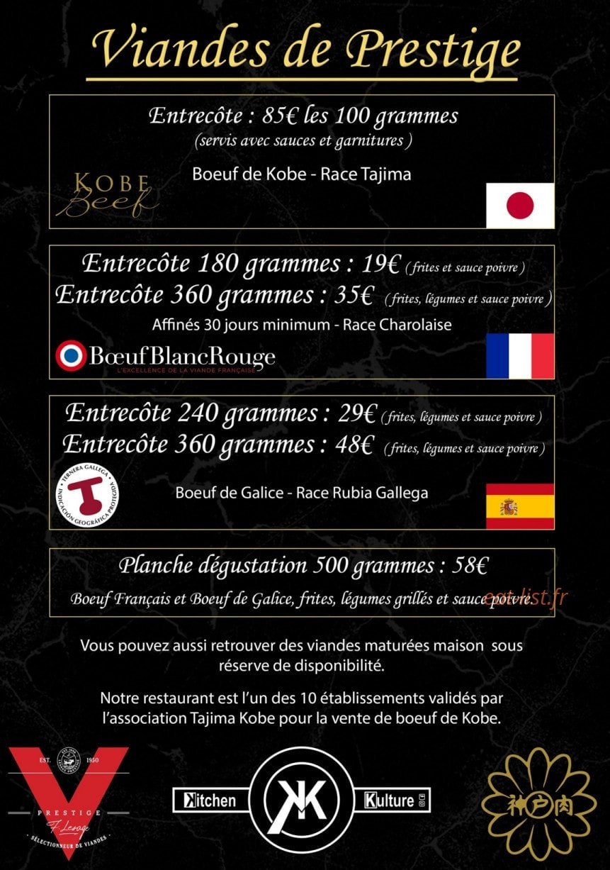 Kitchen Kulture — carte page 4