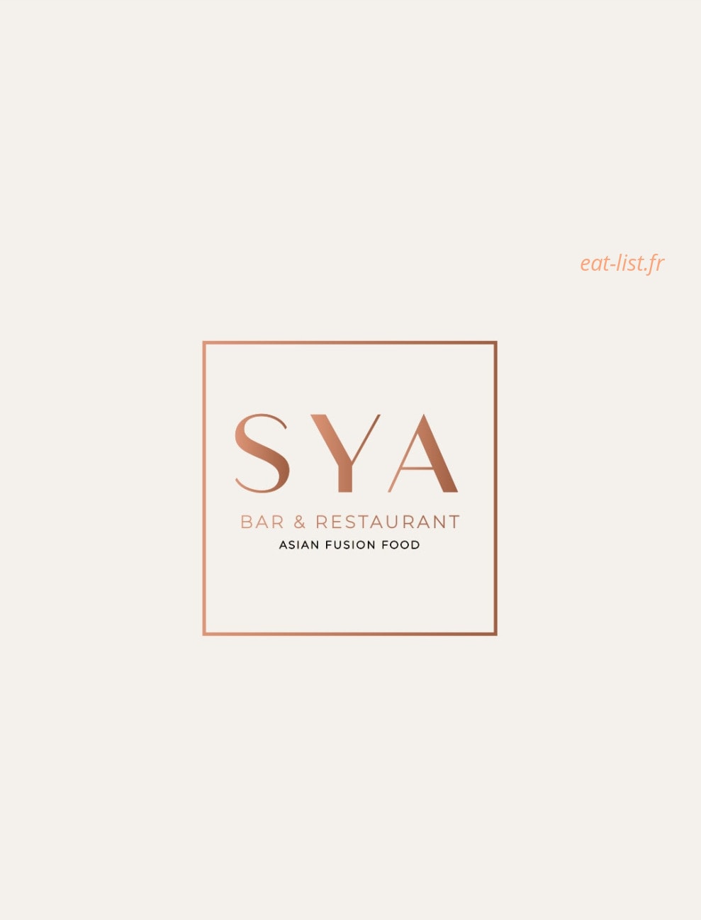 Le Sya — carte page 1