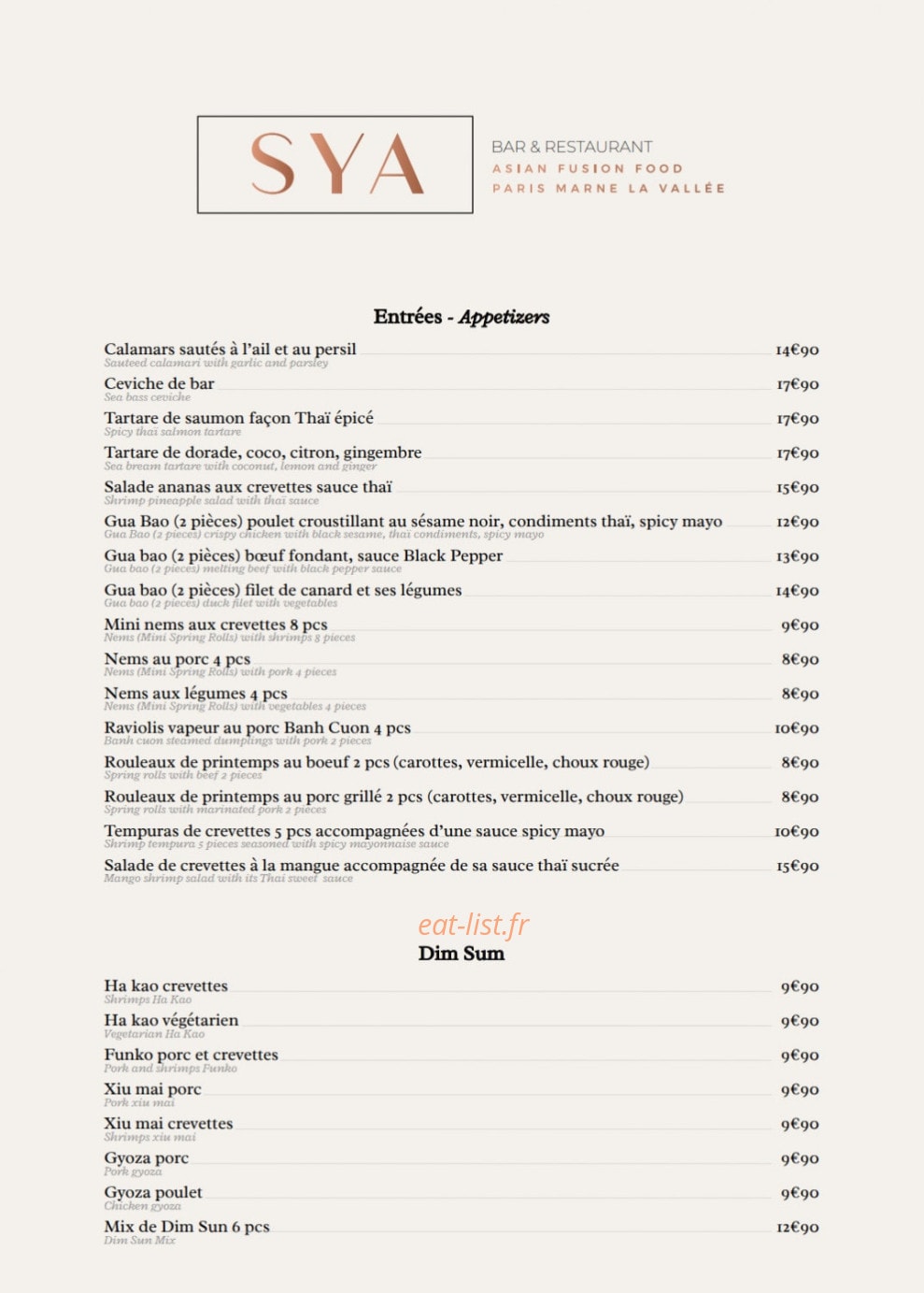 Le Sya — carte page 2