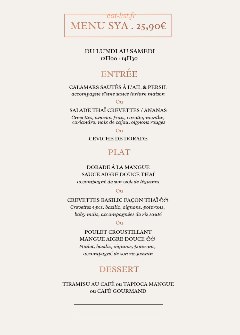 Le Sya — carte page 7