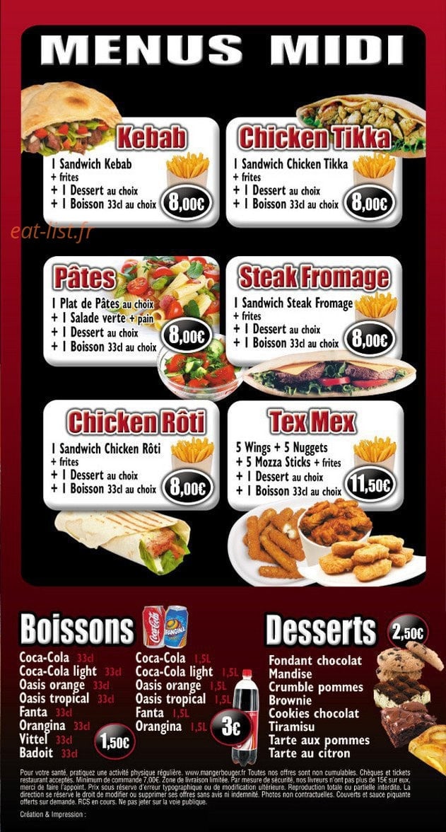 Palazzo pizza — carte page 5