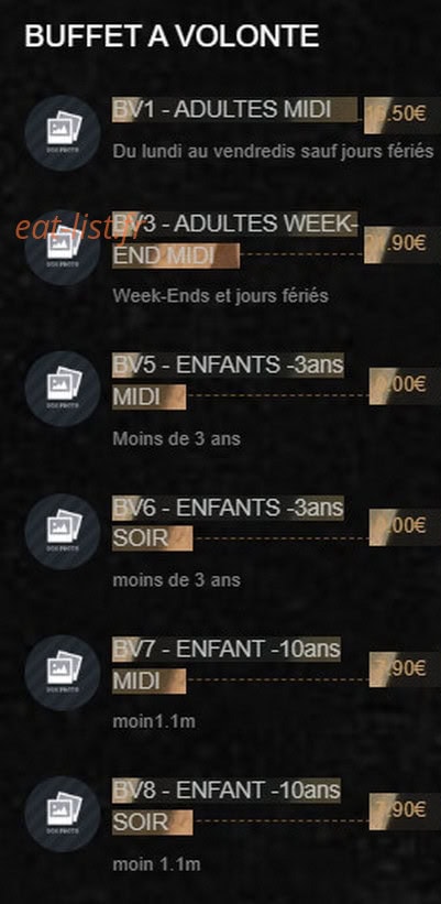Wok Etoile — carte page 1