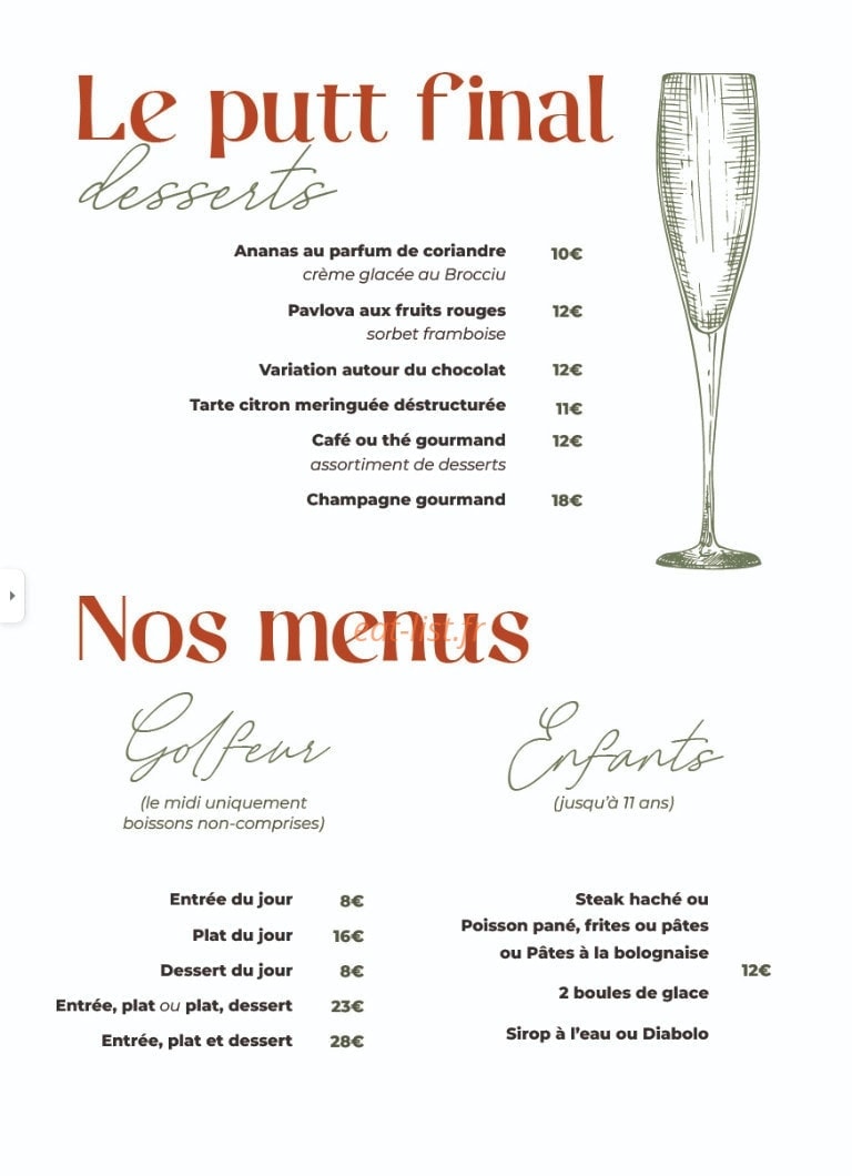 Golf Tee Time Lésigny — carte page 2
