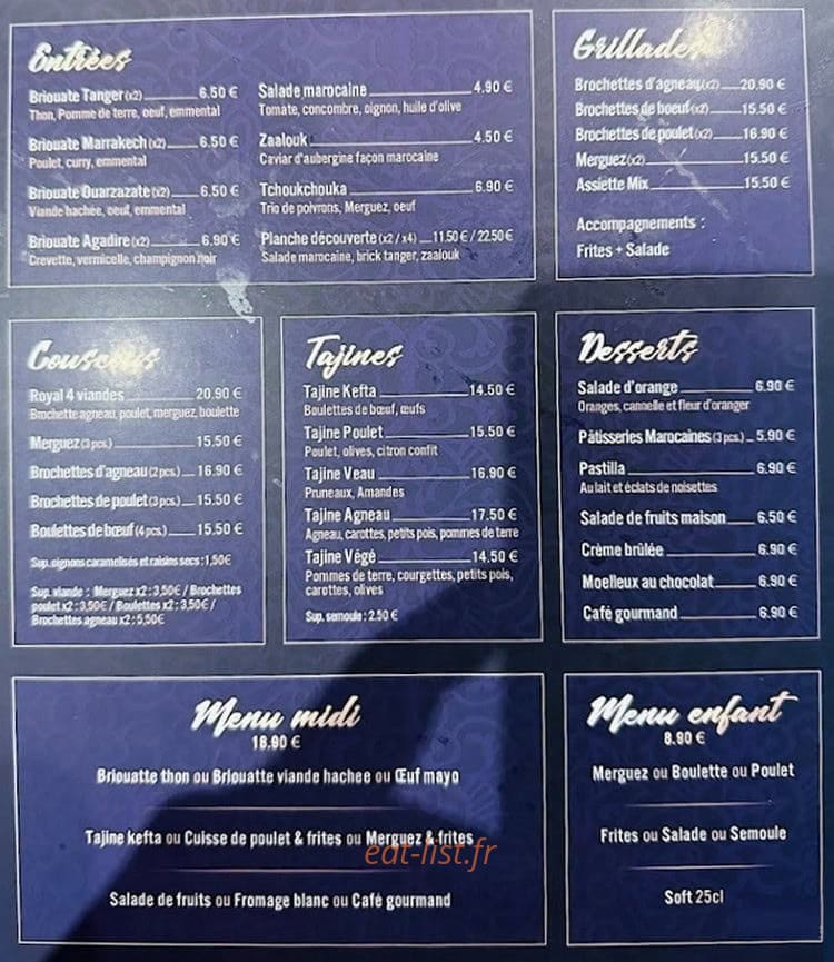 Le Moon — carte page 1