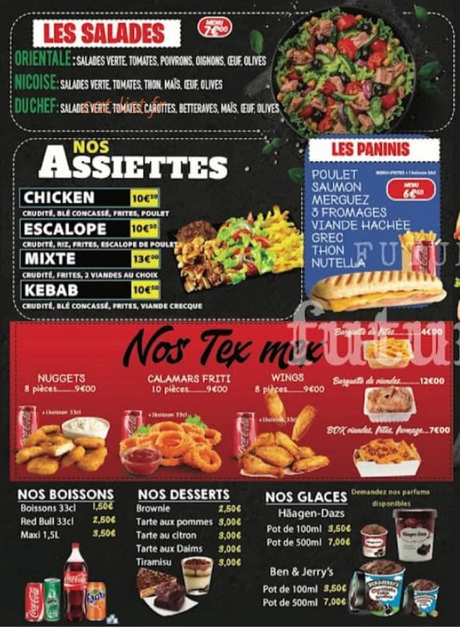 Chez Momo — carte page 2