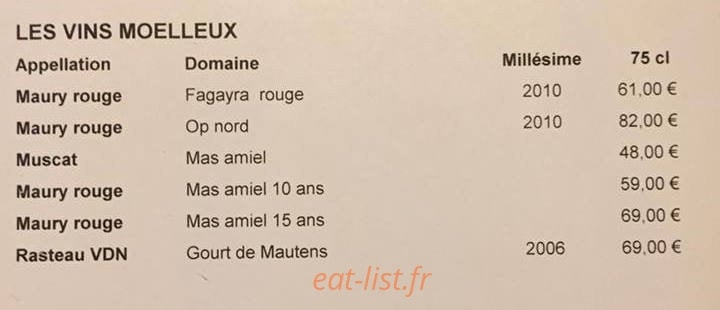 L'Appart — carte page 3