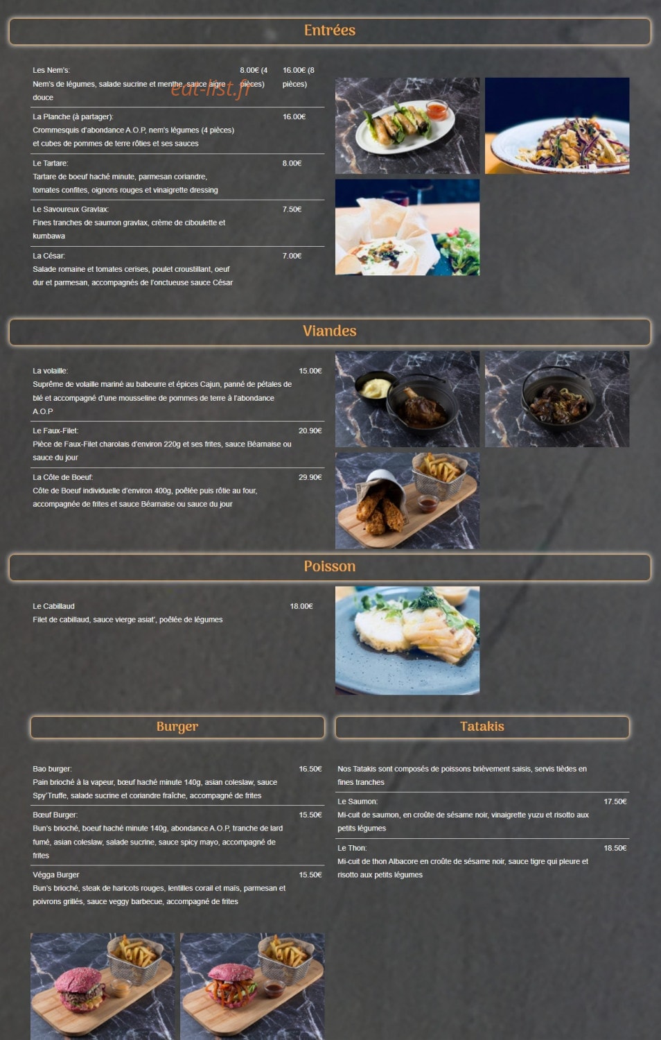 L'Instant — carte page 1
