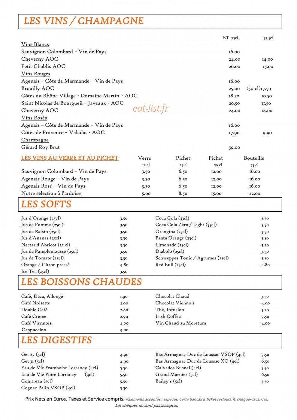 Le Dôme — carte page 5