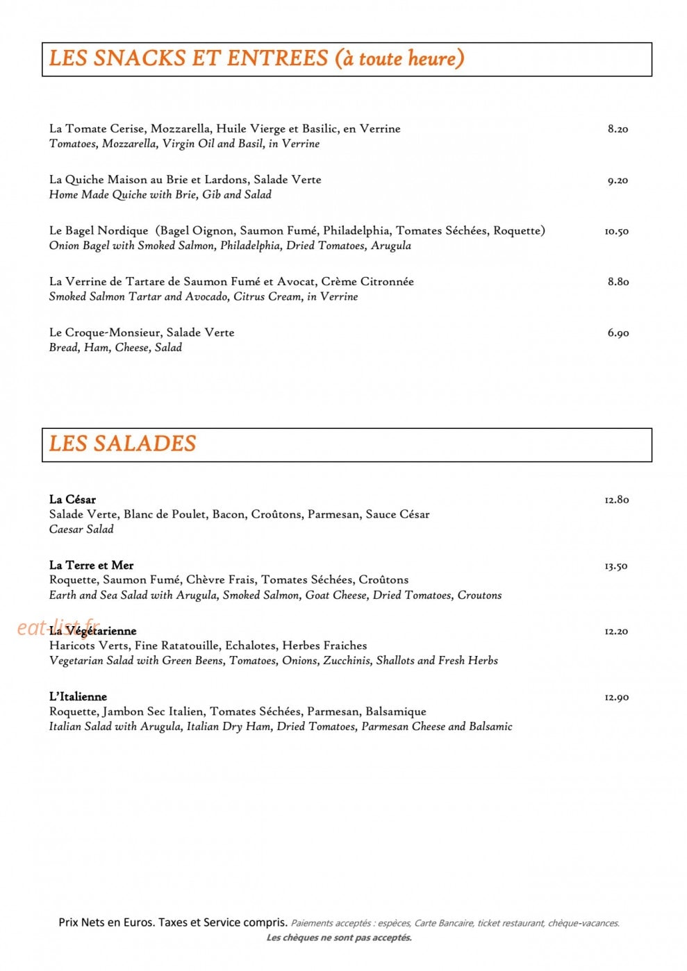 Le Dôme — carte page 2