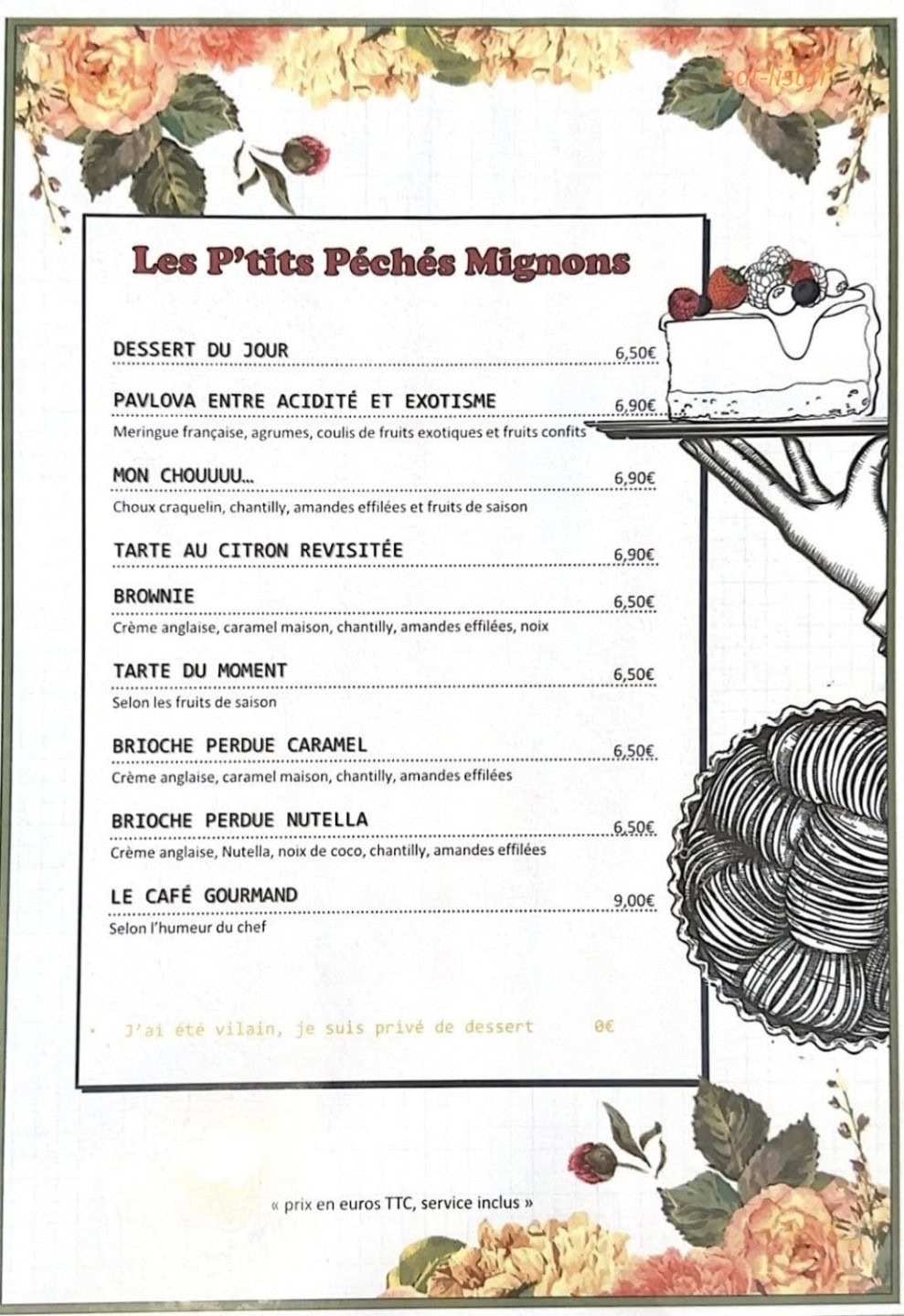Le jardin du Chatel — carte page 4