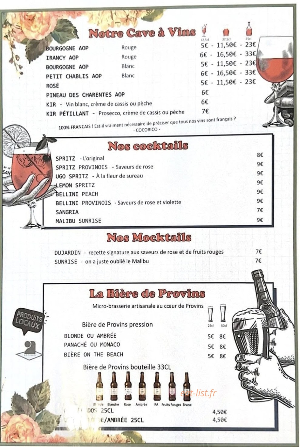 Le jardin du Chatel — carte page 7