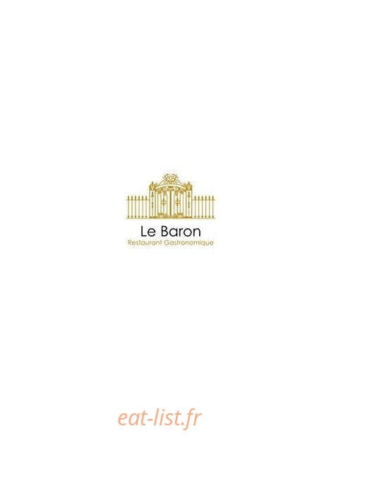 Le Baron — carte page 1