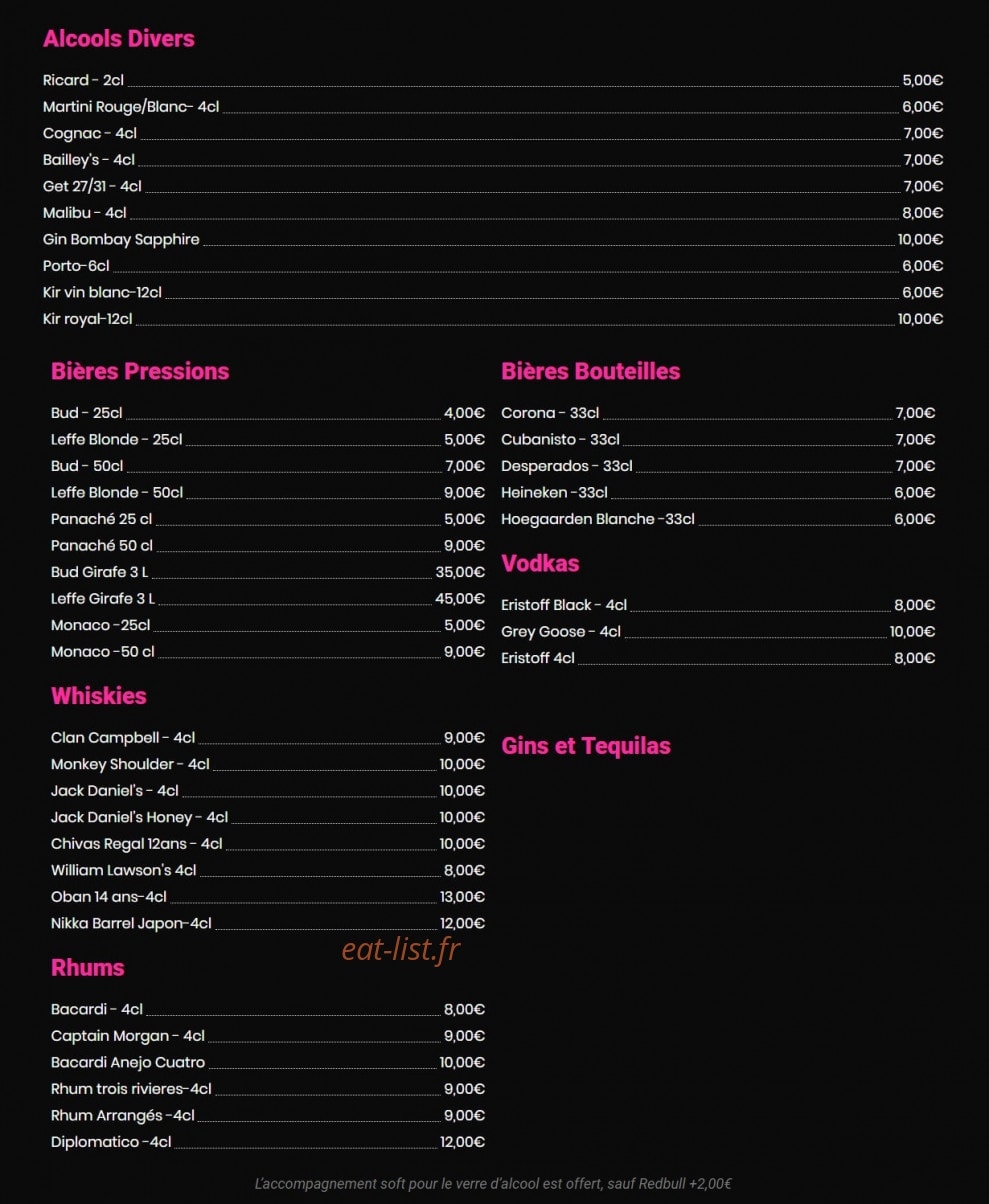 Le manhattan — carte page 2