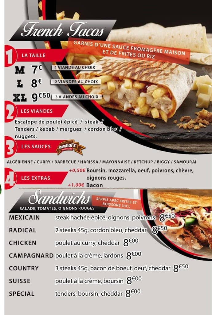 Harlem kitchen — carte page 4