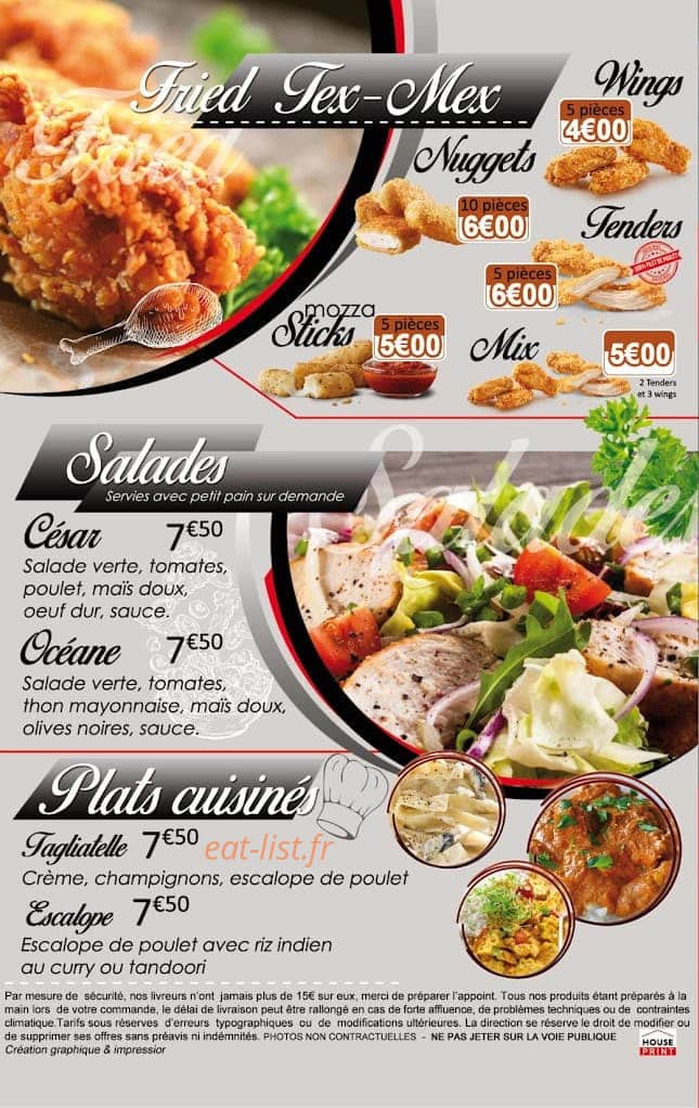 Harlem kitchen — carte page 5