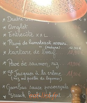 La cascade — carte page 1