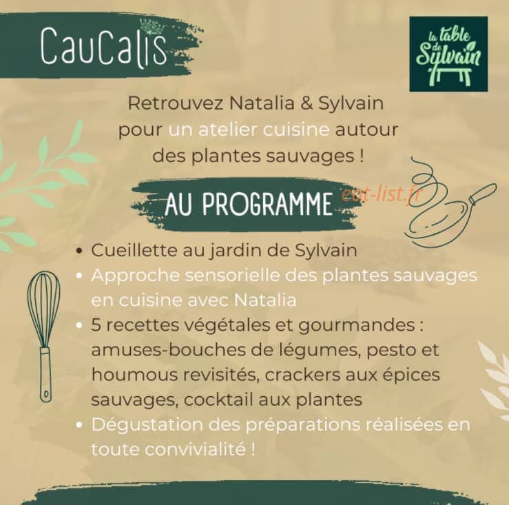 La Table de Sylvain — carte page 2